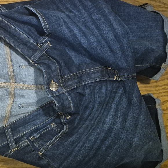 SO Dark Blue Denim Shorts 18 - Picture 1 of 4